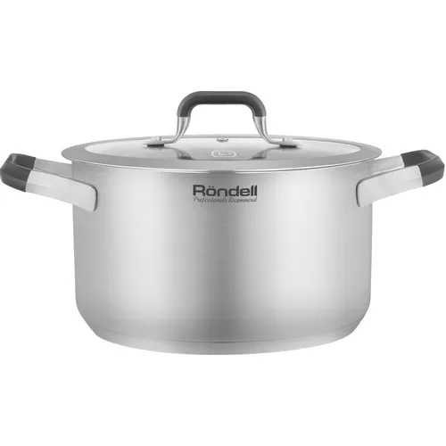 Кастрюля 5.2л Rondell Stolz RDS-1754, нержавеющая сталь, с крышкой