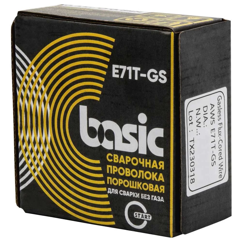 Порошковая проволока сварочная Start Basic e71t-gs д.1,0 (1кг) STB7110