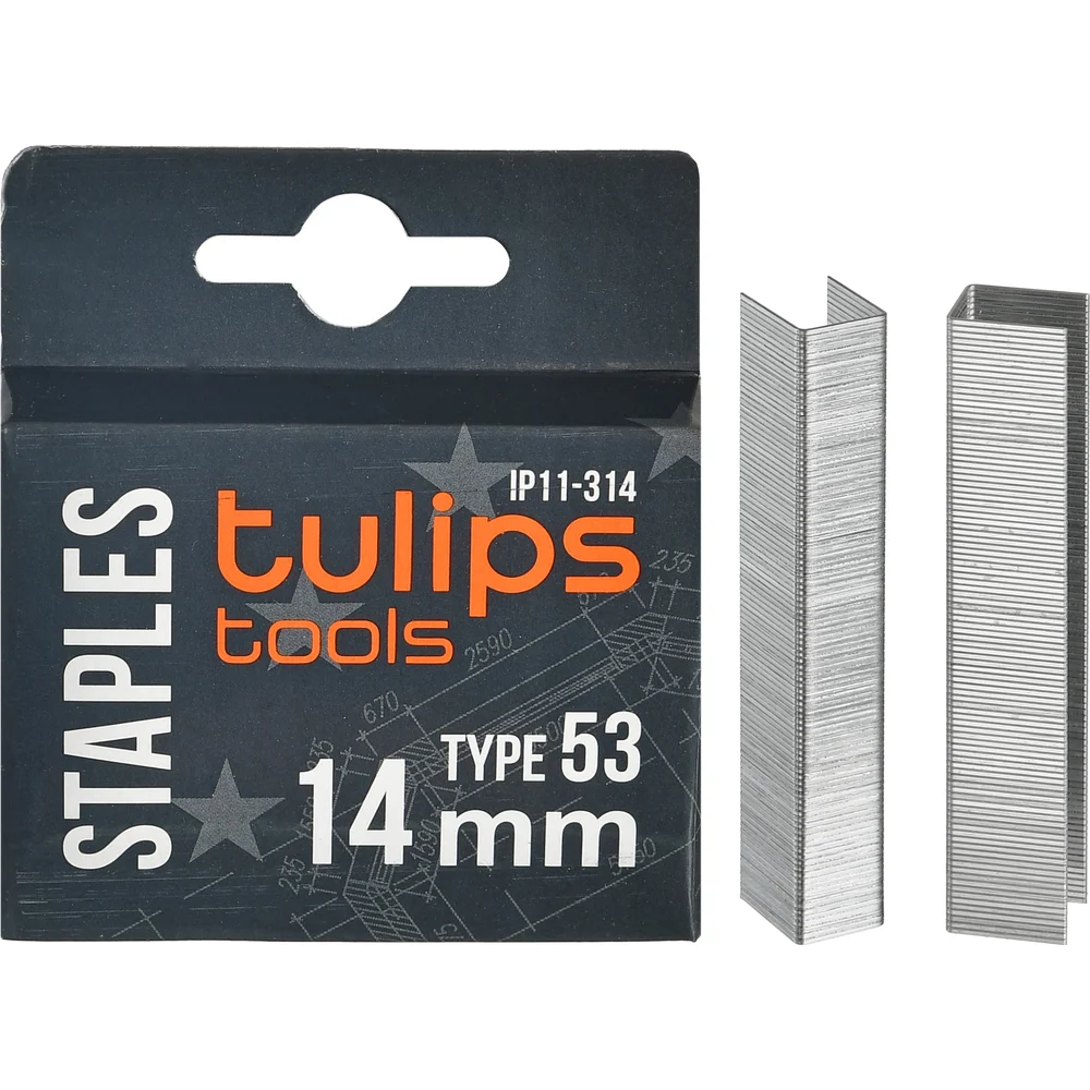 Скобы для степлера Tulips Tools IP11-314
