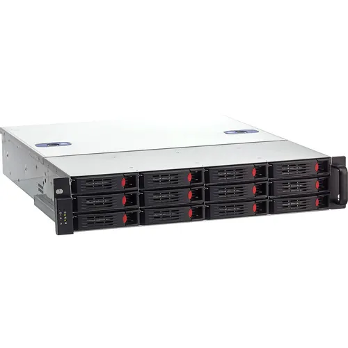 Корпус для сервера монтируемый в стойку EXEGATE Pro 550-HS12, 2U, черный [ex281233rus]
