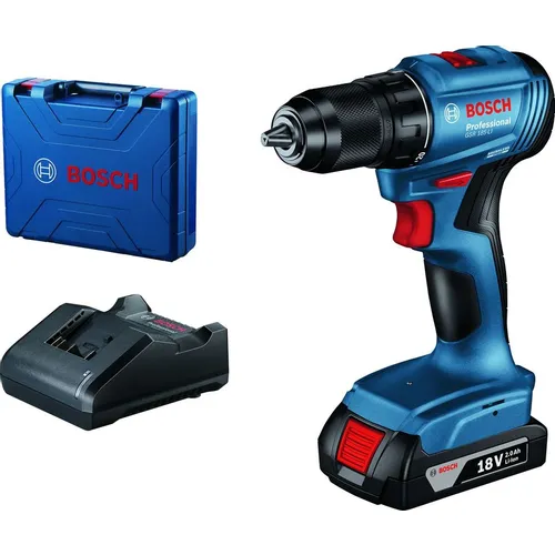Дрель-шуруповерт Bosch GSR 185-LI, 4Ач, с одним аккумулятором [06019k3005]