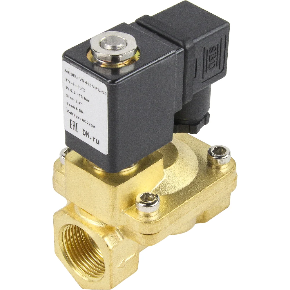 Электромагнитный клапан DN.ru VS2W-400N-PU-NC D130-01272