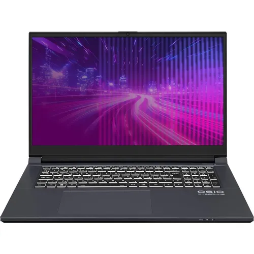 Ноутбук игровой OSIO CyberLine C170i-002, 17.3", 2024, IPS, Intel Core i5 12600H 2.7ГГц, 12-ядерный, 16ГБ DDR4, 512ГБ SSD, NVIDIA GeForce RTX 4050 для ноутбуков - 6 ГБ, TGP 100Вт, без операционной системы, темно-серый