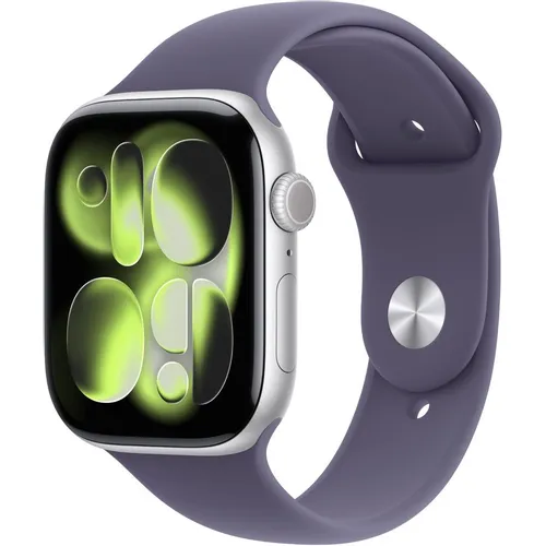Смарт-часы Apple Watch Series 11 A3331, 42мм, фиолетовый/серебристый