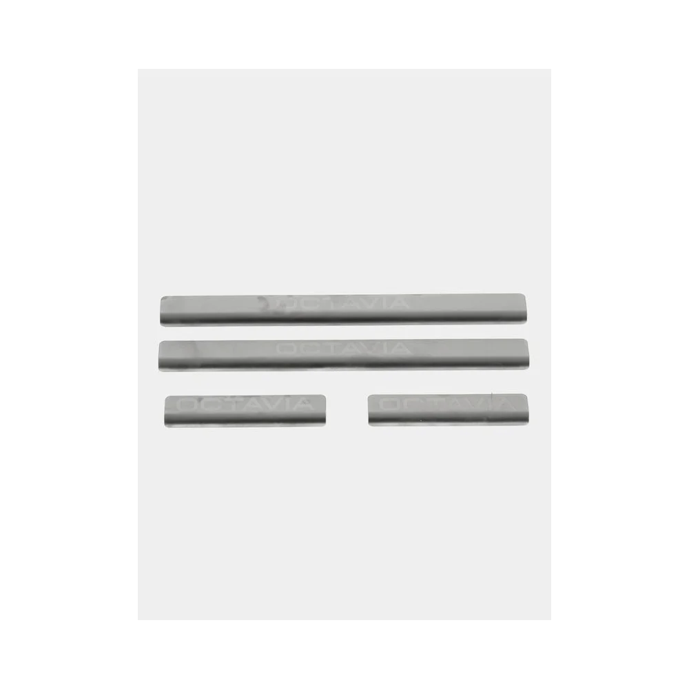 Накладки порогов Skoda Octavia 2004-2013 AutoMax AMSKOCT02