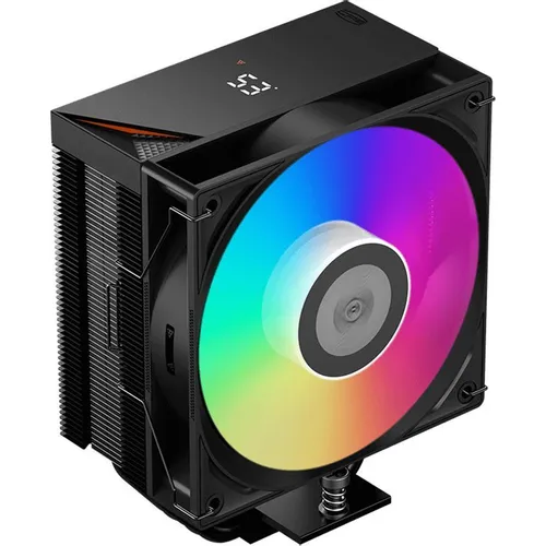 Устройство охлаждения (кулер) PCCOOLER RT500 Digital BK, LCD, 4-pin, ARGB, 120мм, черный, retail [rt500-bkawyl-gl]