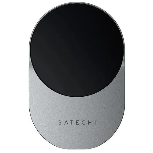Автомобильное зарядное устройство SATECHI ST-Q2CCM, USB-C, USB-C, 15Вт, серый