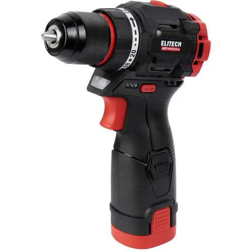 Дрель-шуруповерт Elitech CD 16L2 (E2201.039.01), 2Ач, с двумя аккумуляторами [205715]