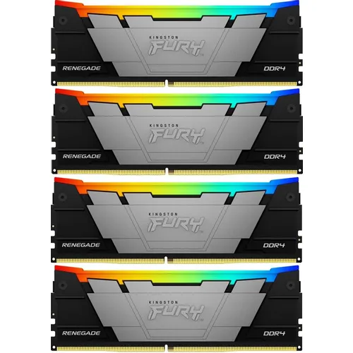 Оперативная память Kingston Fury Renegade KF436C18RB2AK4/128 DDR4 - 4x 32ГБ 3600МГц, DIMM, Ret