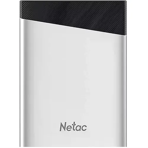 960ГБ Внешний диск SSD NETAC Z6S NT01Z6S-960G-32SL, USB-C, чтение - 520МБ/с, серебристый
