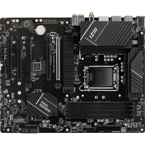 Материнская плата MSI PRO B760-P WIFI DDR4, Socket LGA 1700, Intel B760, ATX, Ret