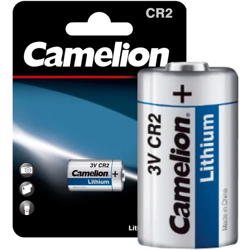CR2 Батарейка CAMELION Lithium CR2-BP1, 1 шт.