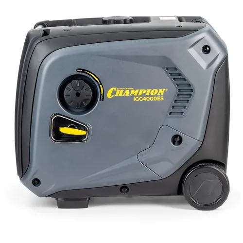 Бензиновый генератор CHAMPION IGG IGG4000ES, 220/12 В, 4.4кВт, на колёсах с АКБ