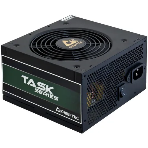Блок питания CHIEFTEC Task TPS-600S, 600Вт, 80 PLUS BRONZE, 120мм, черный, retail