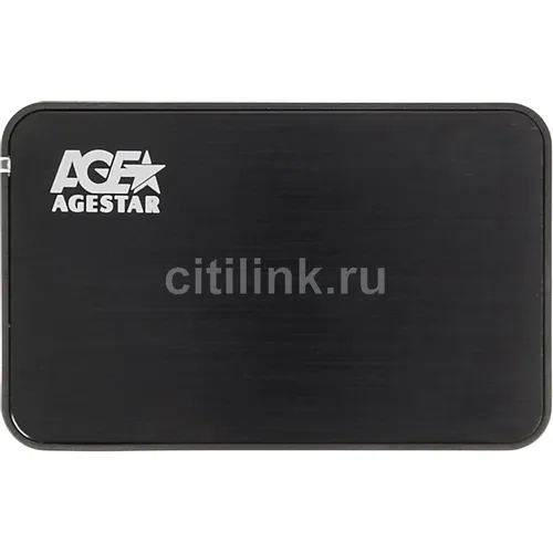 Внешний корпус для HDD/SSD AgeStar 3UB2A8-6G, черный