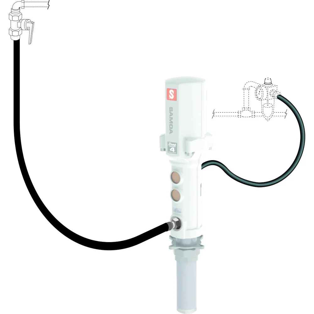 Комплект для подключения насоса pumpmaster 4 SAMOA KC-4 OIL/AIR LINE CONNECTION 362911