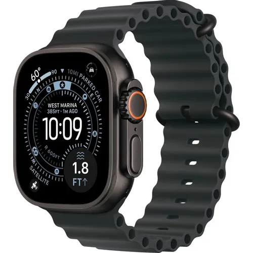 Смарт-часы Apple Watch Ultra 3 2025 A3281, 49мм, черный/черный титан