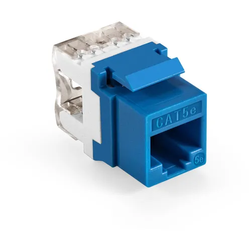 Модуль Exegate KJ-8P8C-U-C5e-180-Dual (EX297337RUS) Keystone RJ45 кат.5E бронз.