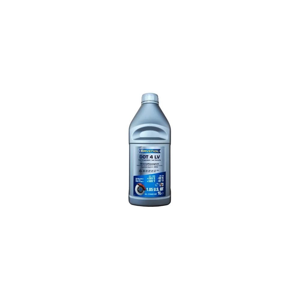 Тормозная жидкость RAVENOL DOT 4 LV 1350605-001-01-000