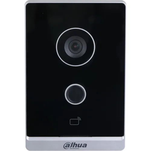 Видеопанель Dahua DHI-VTO2211G-P-S2, цветная, накладная, черный