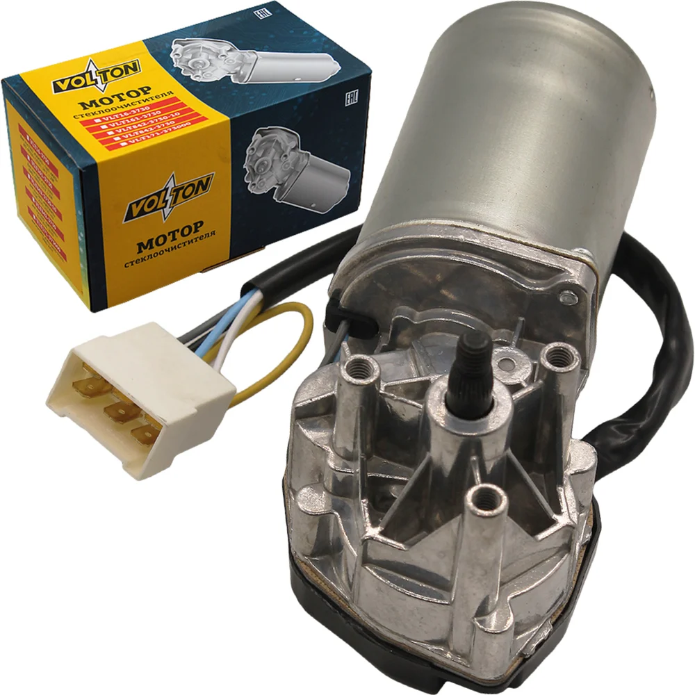 Мотор стеклоочистителя ВАЗ 2110-12/2123 VOLTON VLT842-3730