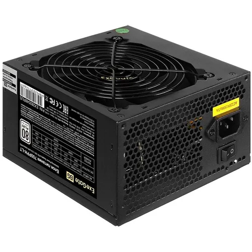 Блок питания EXEGATE 700PPH-LT, 700Вт, 80 PLUS WHITE, 120мм, черный [ex282048rus-oem]