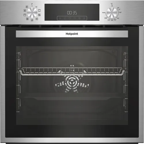 Духовой шкаф электрический HOTPOINT HFTE8 821 H IX, 72л, дверца с 3 стеклами, нержавеющая сталь