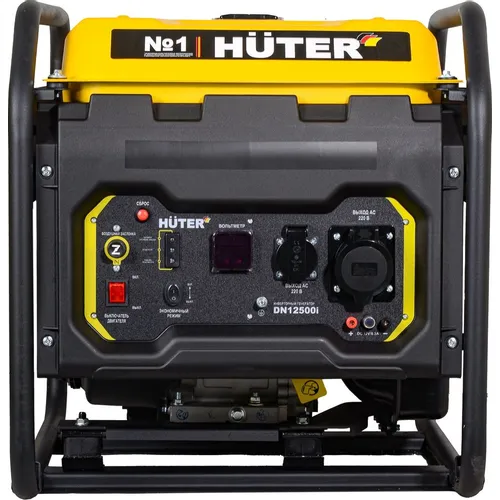 Бензиновый генератор Huter DN12500i, 220/12 В, 9кВт [64/10/12]