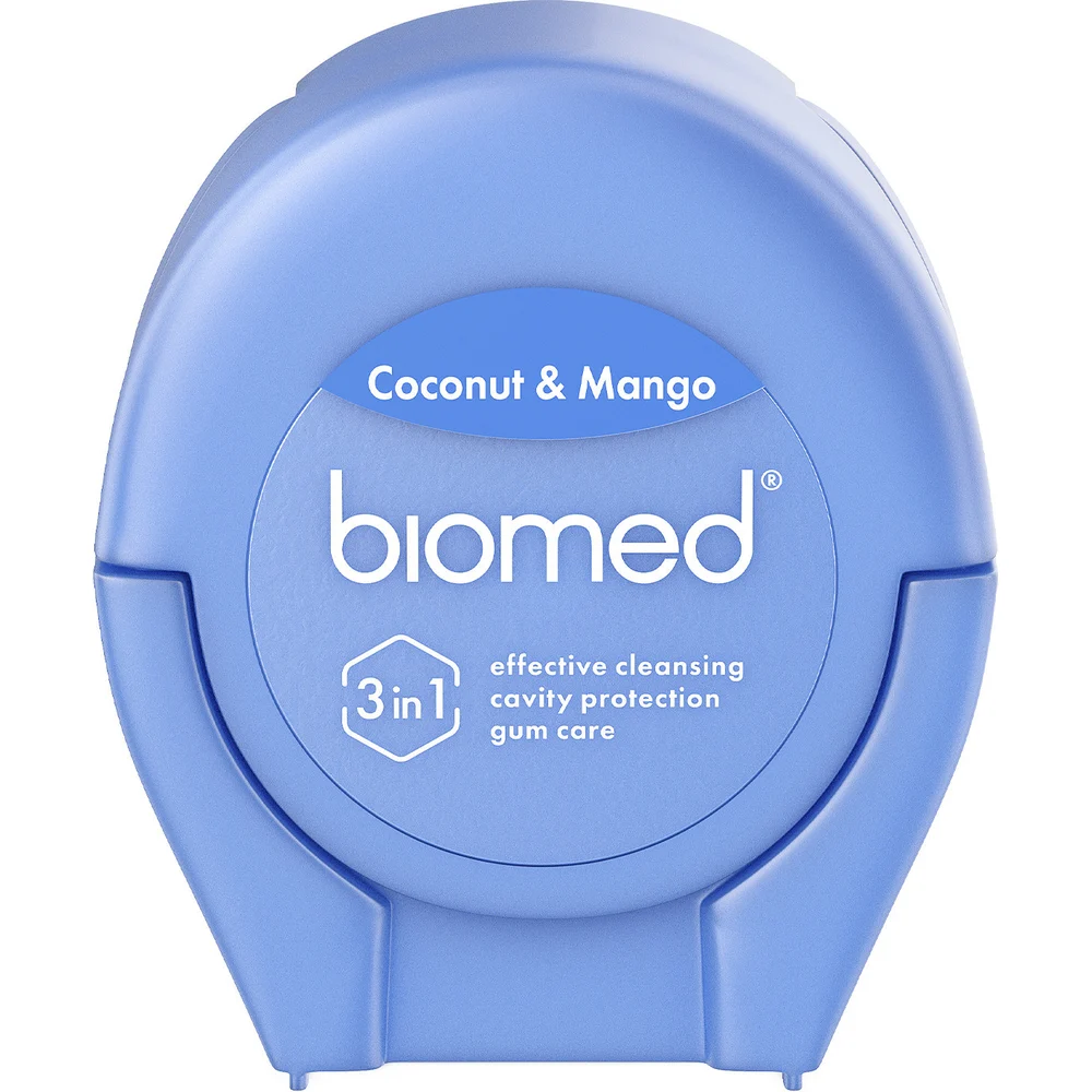 Зубная нить Biomed DentalFloss Кокос и манго 50 м 102.95268.0101
