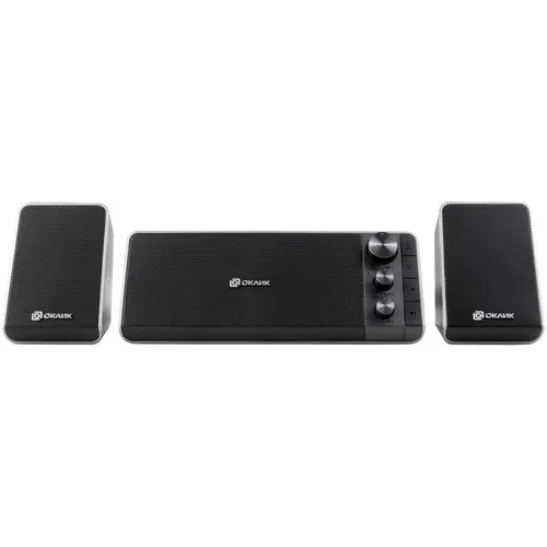 Колонки Bluetooth Oklick OK-450, 2.1, черный [1531964]
