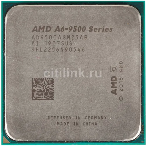 Процессор AMD A6 9500, AM4, OEM [ad9500agm23ab]