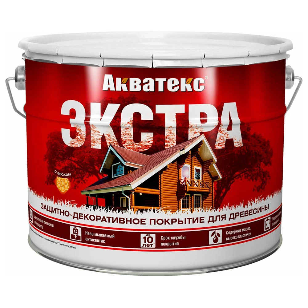 Защитно-декоративное покрытие АКВАТЕКС акватекс-экстра 259780