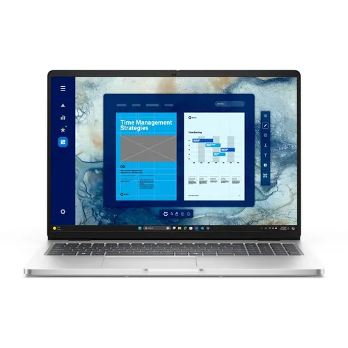 Ноутбук Dell Pro 16 PC16250, 16", IPS, Intel Core Ultra 5 235U 2ГГц, 12-ядерный, 16ГБ DDR5, 512ГБ SSD, Intel Graphics, Linux, серебристый [pro16-5653]