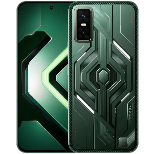 6.78" Смартфон INFINIX GT 30 8/256Gb, X6876, NFC, AMOLED, 144Гц, 5500мAч, зеленый