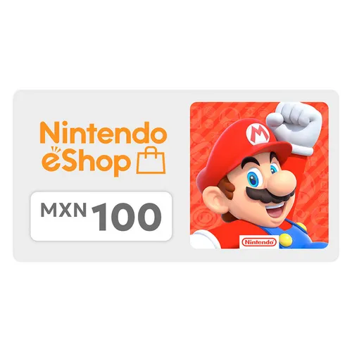 Пополнение игровой валюты Nintendo 100 MXN Mexico, регион: Мексика