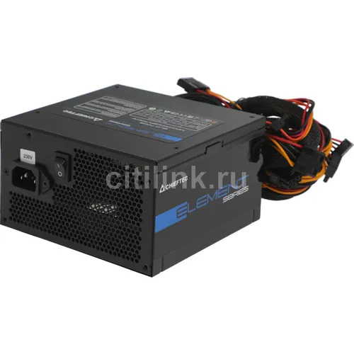 Блок питания CHIEFTEC Element ELP-700S-Bulk, 700Вт, 80 PLUS BRONZE, 120мм, черный