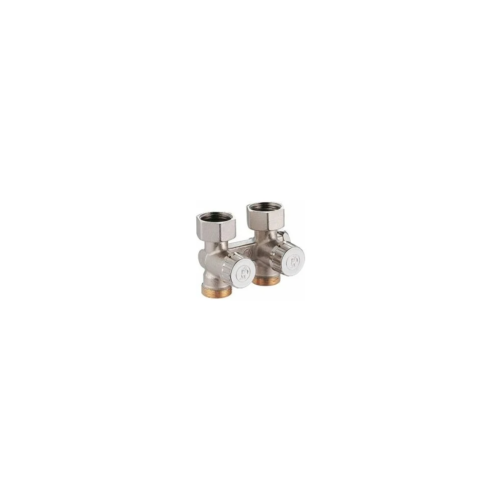 Прямой узел нижнего подключения для двухтрубных систем Giacomini R387X012