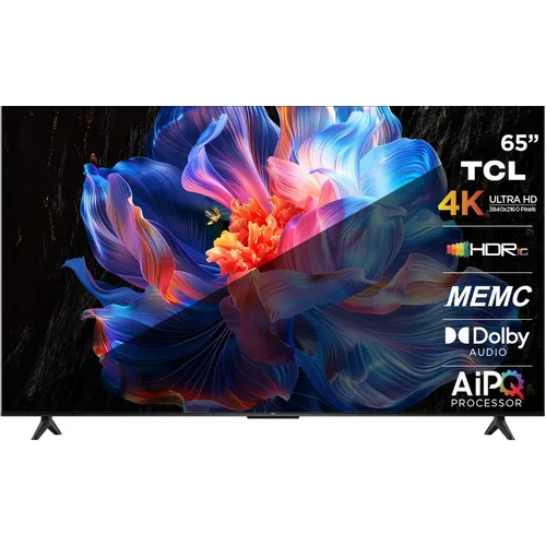 65" Телевизор TCL 65P6K 4K Ultra HD, СМАРТ ТВ, Google TV, черный