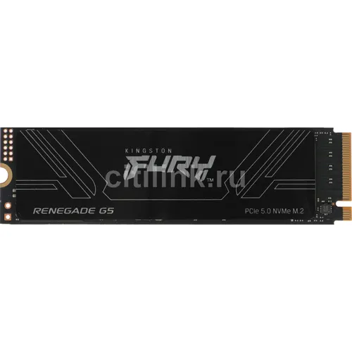 SSD накопитель Kingston Fury Renegade SFYR2S/2T0 2ТБ, M.2 2280, PCIe 5.0 x4, NVMe, M.2