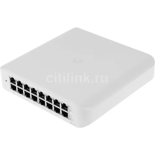 Коммутатор Ubiquiti UniFi Switch Lite, управляемый [usw-lite-16-poe]