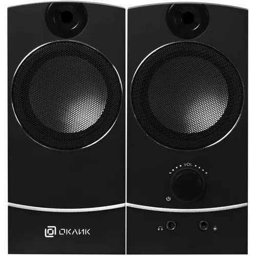Колонки Oklick OK-118, 2.0, черный [315690]