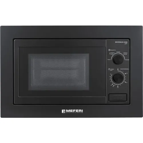 Встраиваемая микроволновая печь MEFERI Light MMO6020BK, 20л, 800Вт, черный [mmo6020bk light]