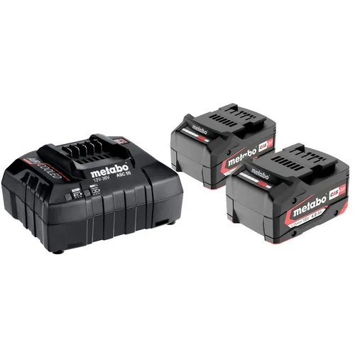 Батарея аккумуляторная METABO Basic Set 4.0 (625027000), 18В, 4Ач, Li-Ion, ЗУ в комплекте [685050000]