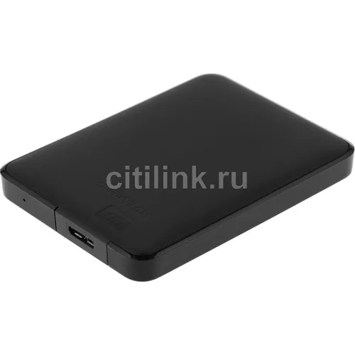 2ТБ Внешний диск HDD WD Elements Portable WDBU6Y0020BBK-WESN, USB 3.0, черный