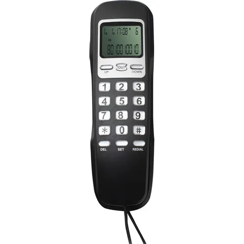 Проводной телефон Ritmix RT-010, черный