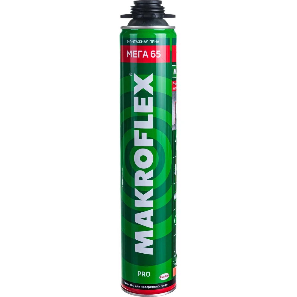 Монтажная пена Makroflex МЕГА 65 ПРО 3003346