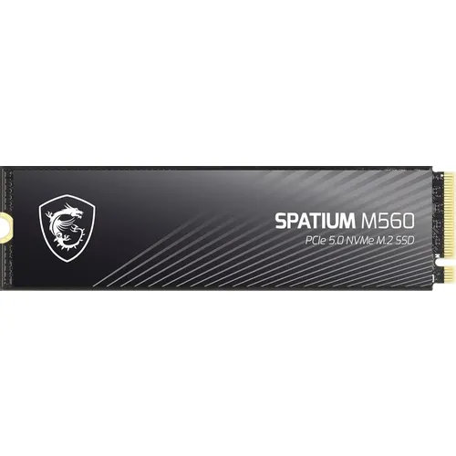 SSD накопитель MSI Spatium M560 1ТБ, M.2 2280, PCIe 5.0 x4, NVMe, M.2 [s78-440l0f0-p83]