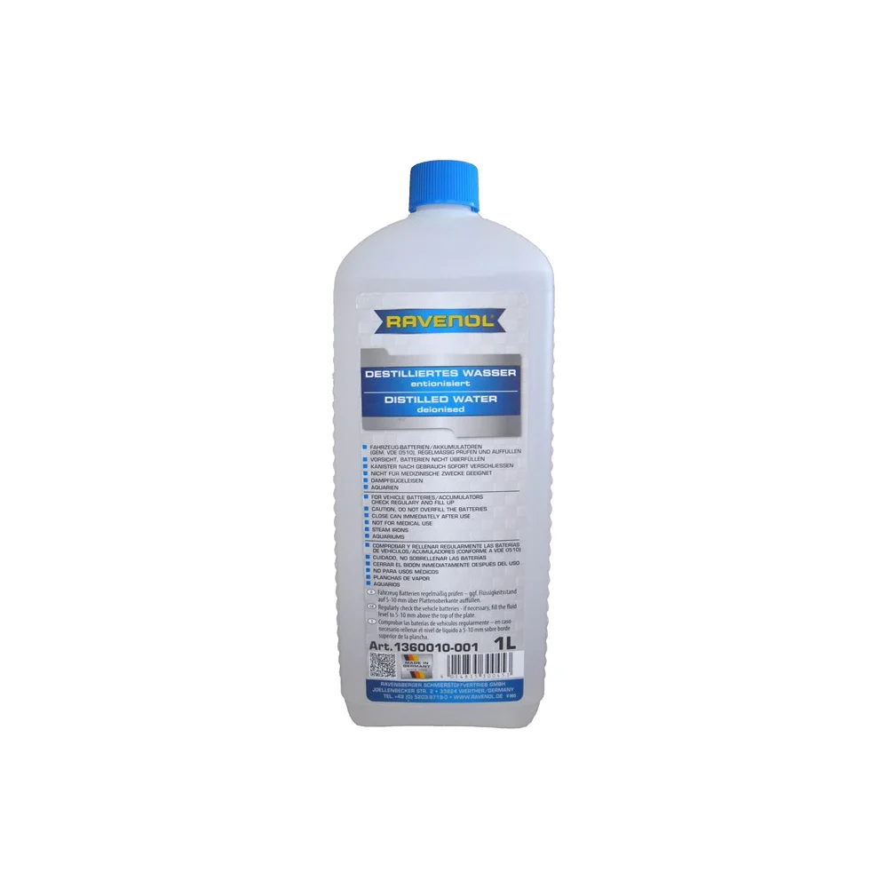 Дистиллированная вода RAVENOL destilliertes Wasser 1360010-001-01-000