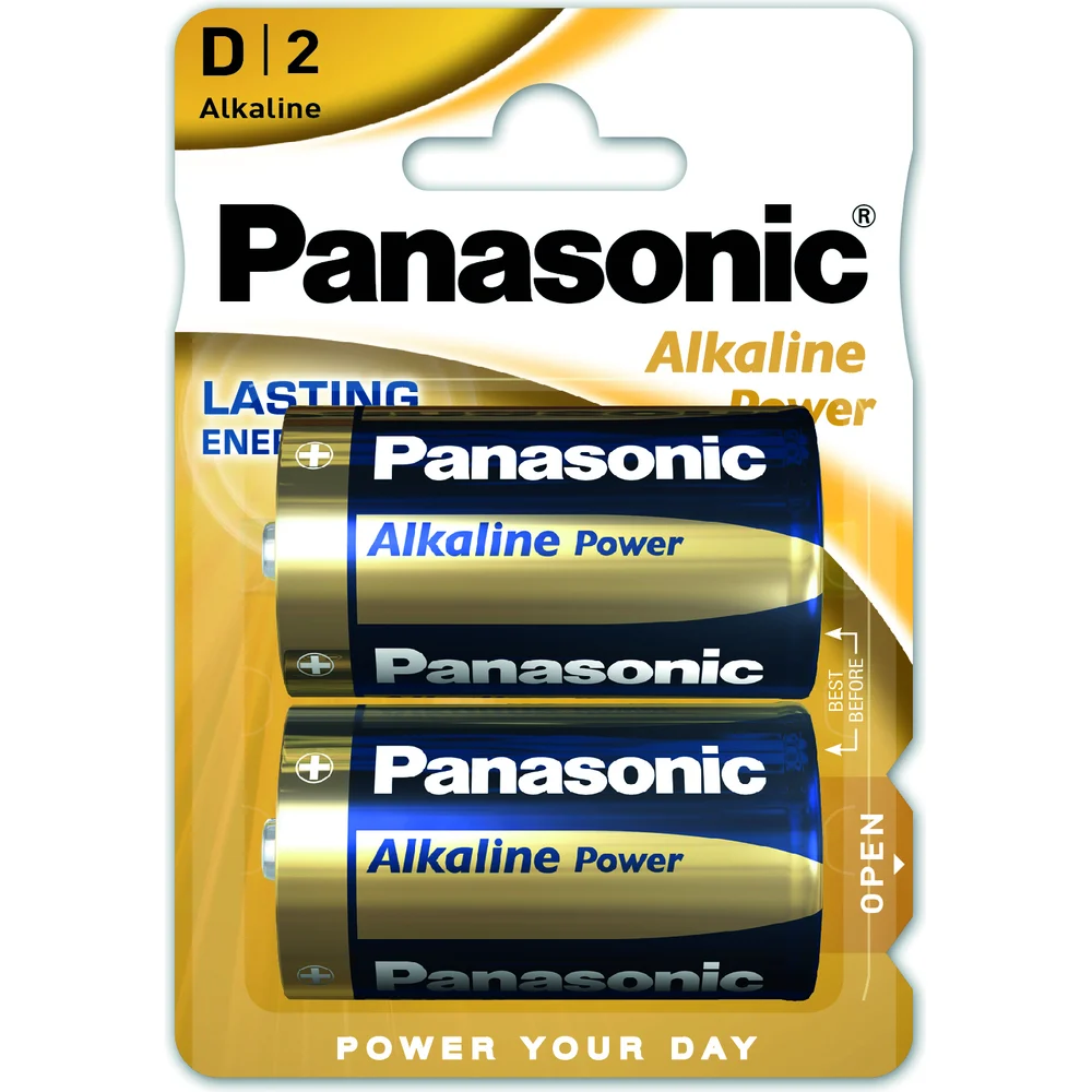 Элементы питания Panasonic LR20 Alkaline Power 5875