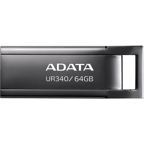 Флешка USB A-Data UR340 64ГБ, USB3.2, черный [aroy-ur340-64gbk]